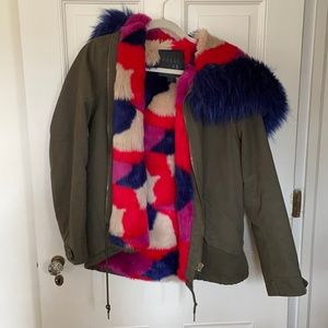 Belle Vere fur jacket (M)